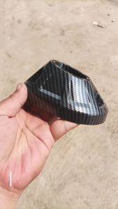 Black Carbon Corng dan Cover Knalpot PCX 160 VARIO 160