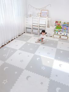 Thickened Foam Interlocking Floor Mat Childrens Crawling Mat Living Room Bedroom Tatami Baby Crawling Pad Eco-friendly Floor Mat