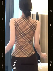 Áo ba lỗ nữ mùa hè kiểu dáng ôm sát mỏng nhẹ trong suốt