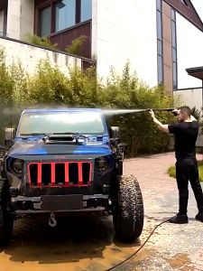 3800W Water Jet Car High Pressure Cleaner High Pressure Portable Water Jet Wash Machine 220V Water Spray Air Pump Cordless Water Jet