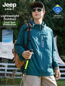 JEEP SPIRIT | Áo Khoác Mỏng Chống Tia UV Cho Nam