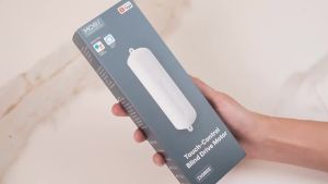 MOES | MOES Tuya Zigbee Blind Roller Drive Motor Touch Control Electric Automatic Curtain Rechargeable Bead Chain For Alexa Google Home