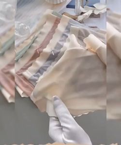Dezenna Celana Dalam Wanita Seamlesss Transparan cd Mid Waist hot 5C273