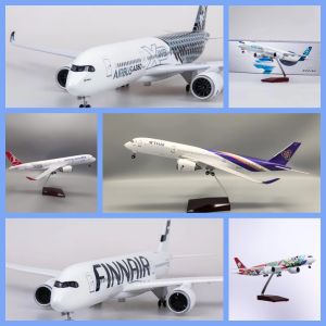 A350 Series Model Aircraft Home Decor items 47CM Scale Model Plane with Stand for Aviation Enthusiasts Gifts or Decorations
