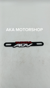 PLATE NUMBER EMBLEM BADGE GLOSSY FOR ADV HIGH QUALITY MOTORPARTS & ACCESSORIES