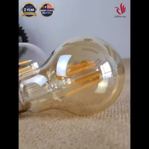 LED E27Warm White Glass Bright Energy Saving Room Home Living Lightbulb Downlight Cerah Mentol Lampu Bulb (4W)