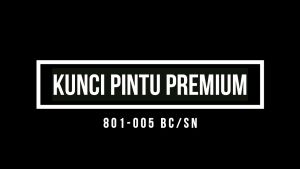 Prospero Kunci pintu silinder handle pintu komplit KUNCI PINTU 20CM MEDIUM /KOMPLIT SET