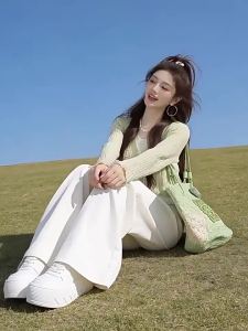 La Chapelle | Áo Sweater Len Phối Giả Hai Mảnh Ôm Sát