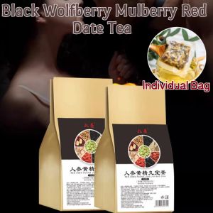 Black Wolfberry Mulberry Red Date Tea Stay Up Late Health Tea Tea Bags Relieve Body Fatigue Individual Packaging