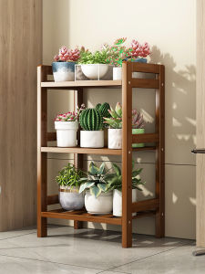 Modern Minimalist Ultra-Narrow Balcony Flower Rack Wall Corner Succulent Special Flower Pot Stand Floor-Mounted Storage Shelf