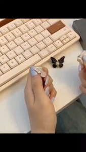 Butterfly Clothing Waist Closing Button Jeans Ornaments Removable Tighten Waist Button Adjustable Detachable Waist Clip Women