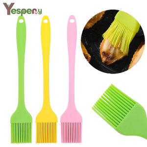 YESPERY Barbecue Brush Long Handle High Temperature Resistant Silicone Oil Brush Cake Baking Cream Cooking Kitchen Household Tools