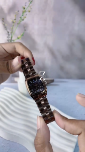 GAVITEN Jam Tangan Wanita Gaviten GV 02 Brown Rose Original Garansi Resmi 1 Tahun - Rantai