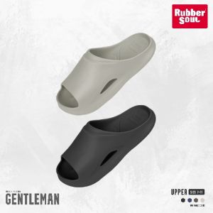 Rubber Soul รุ่น Upper รองเท้าแตะแบบสวม ของแท้ 100% - Black