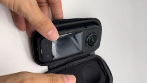 Mini Storage Case For Insta360 X3 X2 Portable Protective Case waterproof Pu Bag For Insta360 X2 X3