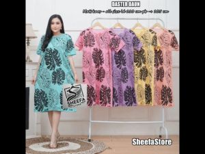 (((PROMO))) Paket Hemat Daster Serian / Dress Bahan Kaos (5𝕡𝕔𝕤)
