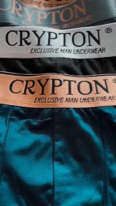 Boxer Crypton Gold Silver Series Boxer Pria High Quality Pakaian Dalam Pria Dewasa - Isi 6 Paket Hemat Berkualitas Katun Terbaru