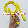 🍝 Spaghetti Rope 🍝 เชือกกระโดดสปาเก็ตตี้ 🍝 Yellow Jump Rope for freestyle practice. 