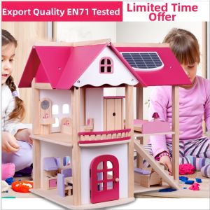 Princess DIY Educational Playhouse Wooden