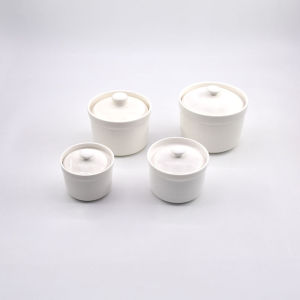 Traditional Chinese Ceramics Soup Bowl Old Style Ceramic Soup Pot for Home Use Double Layered Steaming Bowl for Two People