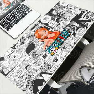 Bandai | Large Computer Gamer Keyboard Mausepad Cute Nami Rubber Non-slip Base Mouse Pad Washable One Piece Table Laptop Decorate Cushion