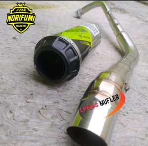 0Knalpot Norifumi GTX pro Jupiter Vega r shogun Supra Revo kharisma Honda Blade cripton smash Kaze R