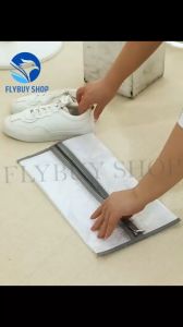 FLYBUY SHOP 1pcs All Water Resistant Shoe Bags for Travel Storage Organizer Pouch with Zipper Waterproof for Men Women