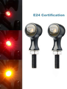 Motorcycle Dynamic Flashing Blinker Turn Signal Lights 3 in 1 LED Front Direction lamp Rear Indicator Driving Brake Stop Light