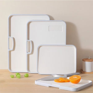 Thân Thiện Với Môi Trường Rơm Lúa Mì 2 Mặt Kháng Khuẩn Thớt Chống Trơn Trượt Nhà Bếp Đa Năng Thớt Trái Cây Khối