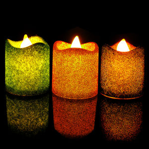 6 cái long lanh nến LED hoạt động bằng pin đèn Flameless có nhu cầu đèn nến Xmas tiệc cưới sinh nhật trang trí đèn ngày lễ