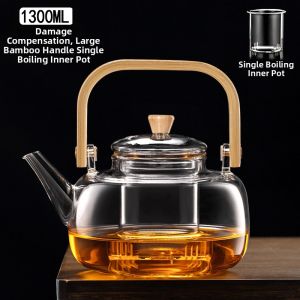 High Temperature Resistant Tea Pot Set For Boiling And Brewing Tea