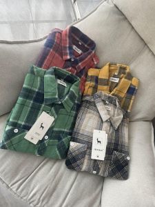 Mềm Cảm Giác Tay Vịn Kẻ Caro Cơ Bản Dài Tay Đa Năng Áo Sơ Mi Nam Thoải Mái Giá Trị Thời Trang Dành Cho Tiền Tiêu Chuẩn Phù Hợp Thoáng Khí