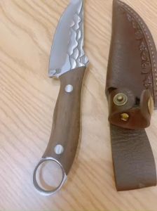 Dao tháigọt Nhật Bản Cao Cấp Akatsuki Thép Không Gỉ thiết kế vân nổi đẹp mắtdao lọc thịt