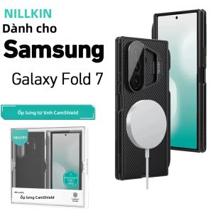 Ốp Lưng Samsung Galaxy Z Fold 8/7 Có Khe Cắm Bút S Pen Nillkin CamShield Nắp Gập Từ Tính Chống Sốc Bảo Vệ Ống Kính Camera Chống Bụi