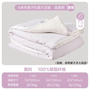 NetEase Select Soybean Fiber Quilt Core Single Person Cotton Quilt Student Dormitory Spring Autumn Quilt Air Conditioner Quilt