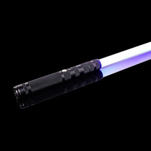 Metal Aluminum Handle LED Lightsaber RGB 16-Color Variable Metal Handle Lightsaber With Hitting Sound Effect FX Duel Lightsaber