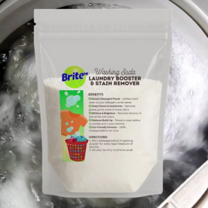 BritePH Washing Soda Laundry Booster Additive Stain Remover & General Cleaner