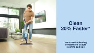 Bona Premium Spray Mop for Wood Floor (Set Including Mop Microfiber Pad and 850ml of Ready-to-use Special Formula)