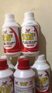 MINYAK REM LONG MERAH PUTIH 300 ML BRAKE FLUID DOT - 3