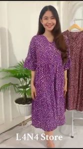 DASTER BAJU BALI LD 120-125 TERLARIS & DRESS BUMIL JUMBO MOTIF TERBARU 2024