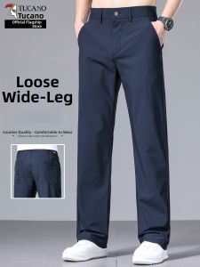 TUCANO | Men Slim Straight Casual Trousers Summer Light Loose Business Elastic Pants
