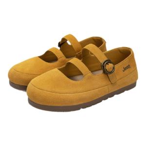 Jeep | Vintage Breathable Soft Sole Flatform Mary Jane Shoes Thick Sole