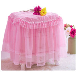 Tấm Trải Bàn Vuông Màu Đỏ Cưới Dày Bằng Cotton Nguyên Chất Chống Bụi Cho Bàn Trang Trí Phòng Ngủ Kiểu Châu Âu