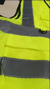 High Visibility Safety Reflective Vest Warning Waistcoat