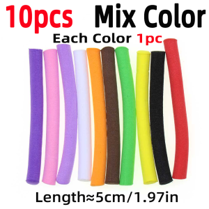 10pcs 3mm 5mm 8mm Buoyancy Fishing Foam Stick Carp Fishing Pop Up Zig Rig Foam Sticks Fly Tying Material for Parachute Dry Fly