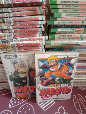 komik populer remaja detektif Conan Naruto one piece crayon shinchan next G sersan keroro Dragon ball eyeshield 21 bakabon master Q kungfu boy