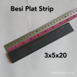 Besi Plat Lebar 3 cm Tebal 5 mm Panjang 20 cm
