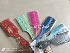 1 pcs Sisir rambut 2 in 1 sisir warna lokal isi 1 pcs