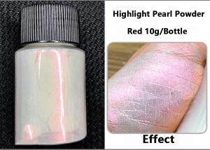 1/6Pcs Aurora Mermaid Chrome Nail Art Powder Irridescent White Pearlescent Mica Powder Chameleon Manicure Pigment Rubbing Dust 1