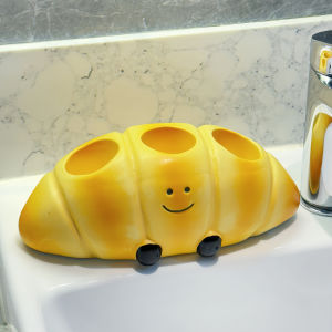 Cute Ceramic Relief Toothbrush Cup Japanese Style Bathroom Accessories Couples Creative Morning Routines Washing Cup